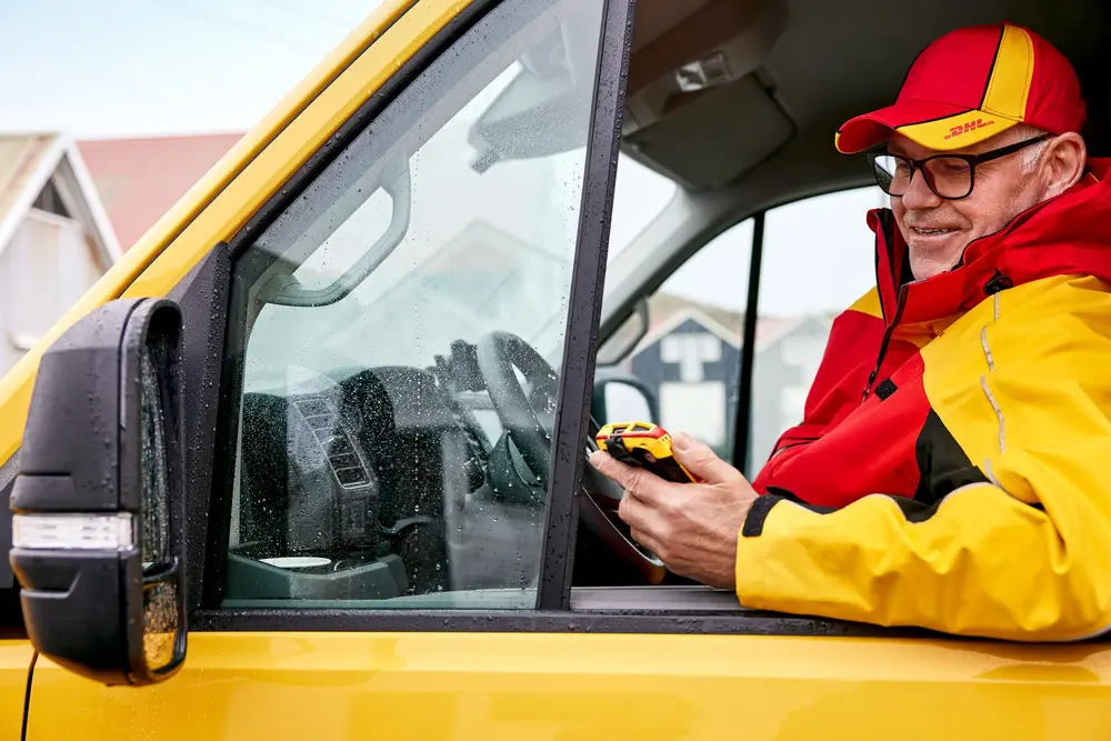 DHL driver